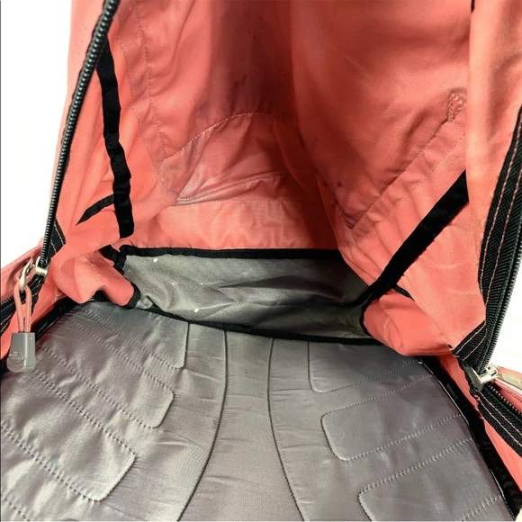 The North Face Vault Salmon and Gray Backpack. - Picture 6 of 8